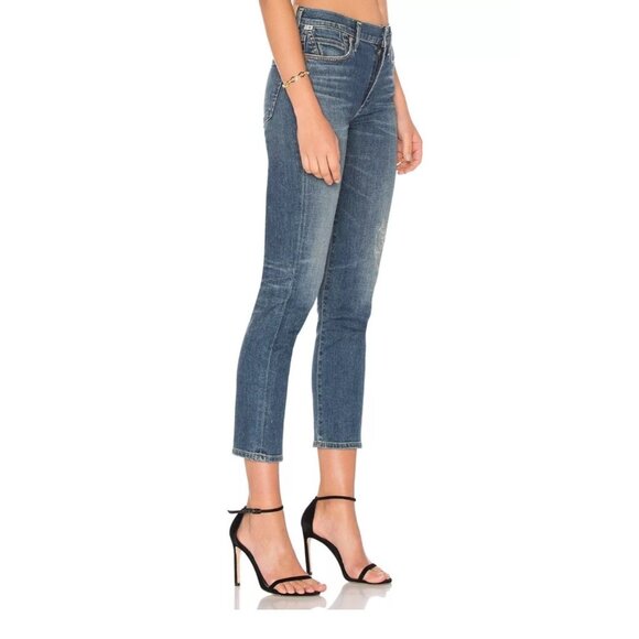 Citizens of Humanity Jeans CARA High Rise Cigarette Ankle - Picture 3 of 14
